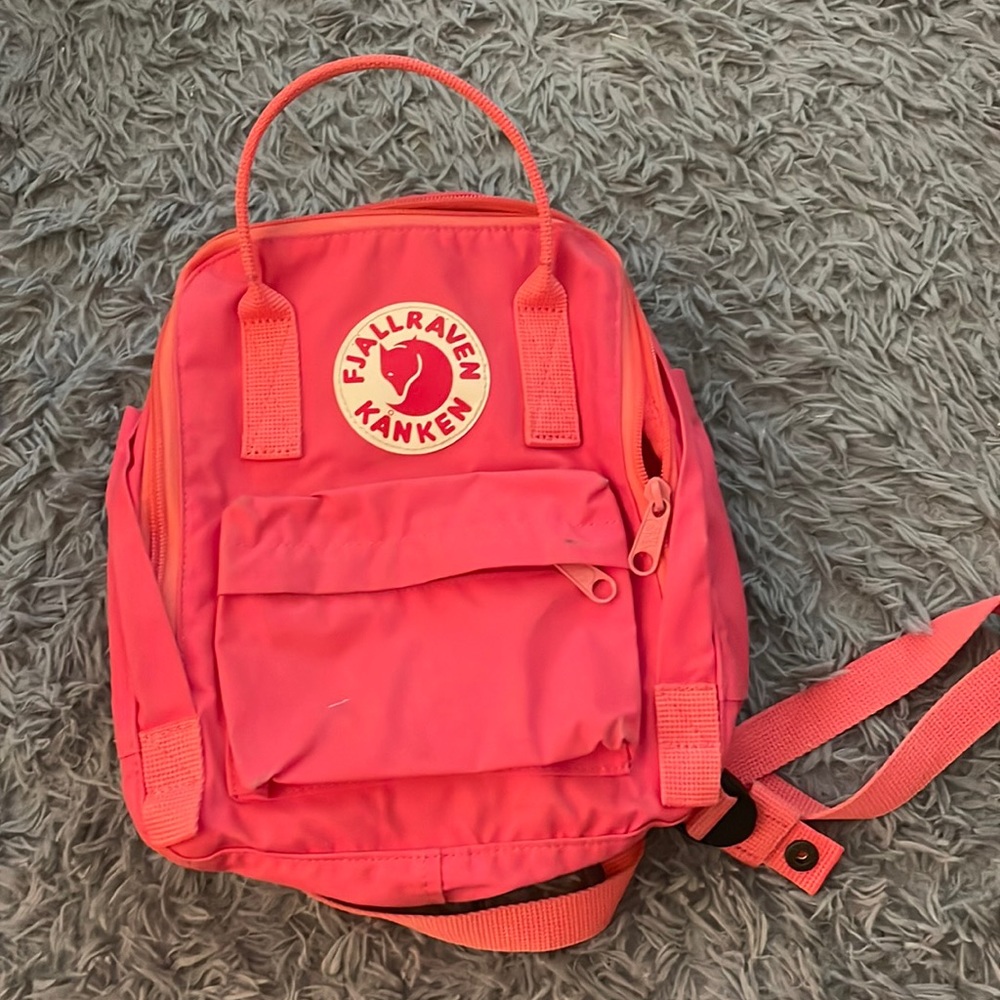 mini fjallraven kanken backpack pink